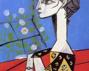 巴勃罗 毕加索 : 持花的杰奎琳